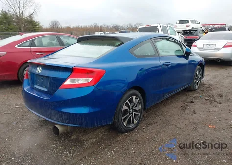 2013 Honda Civic Ex z USA, uszkodzony, nr VIN 2HGFG3B84DH529819